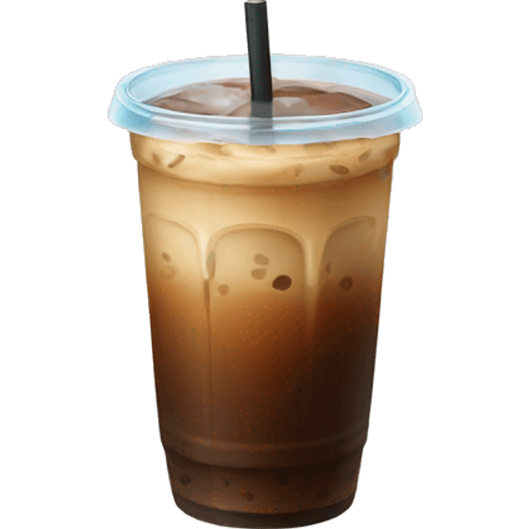 Iced coffee themed  emoji