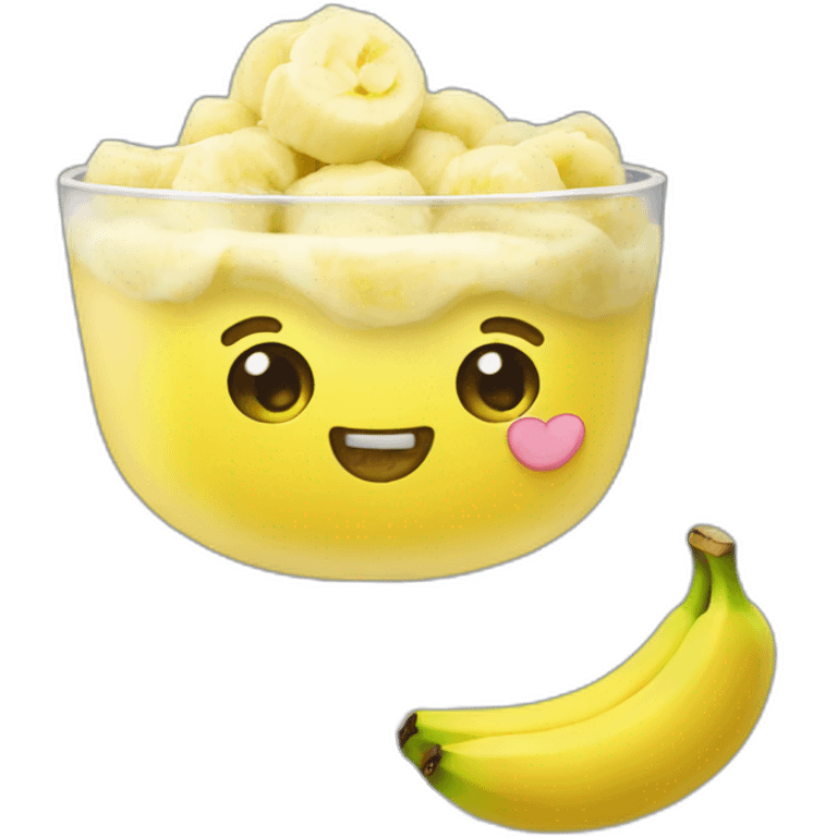 Banane glace  emoji