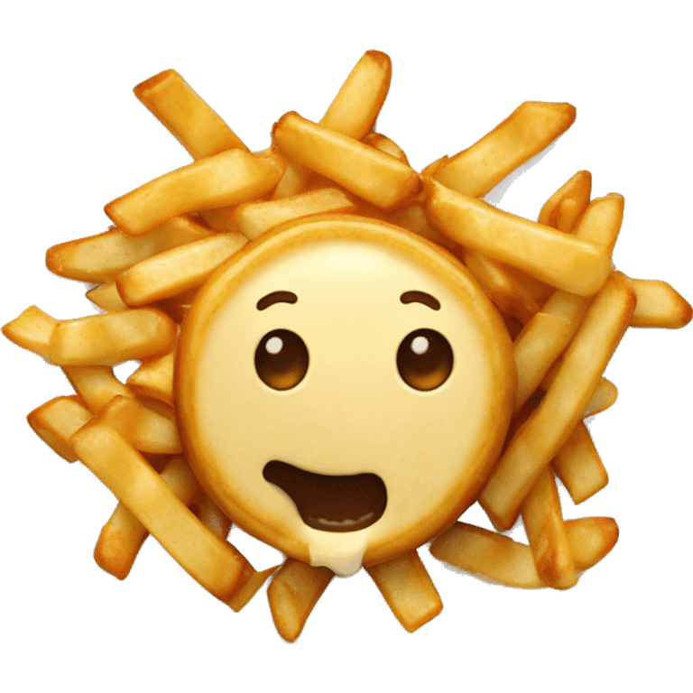 Poutine qui mange poutine emoji