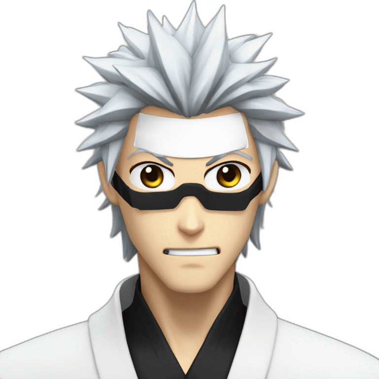 Aizen sosuke of bleach 3d emoji