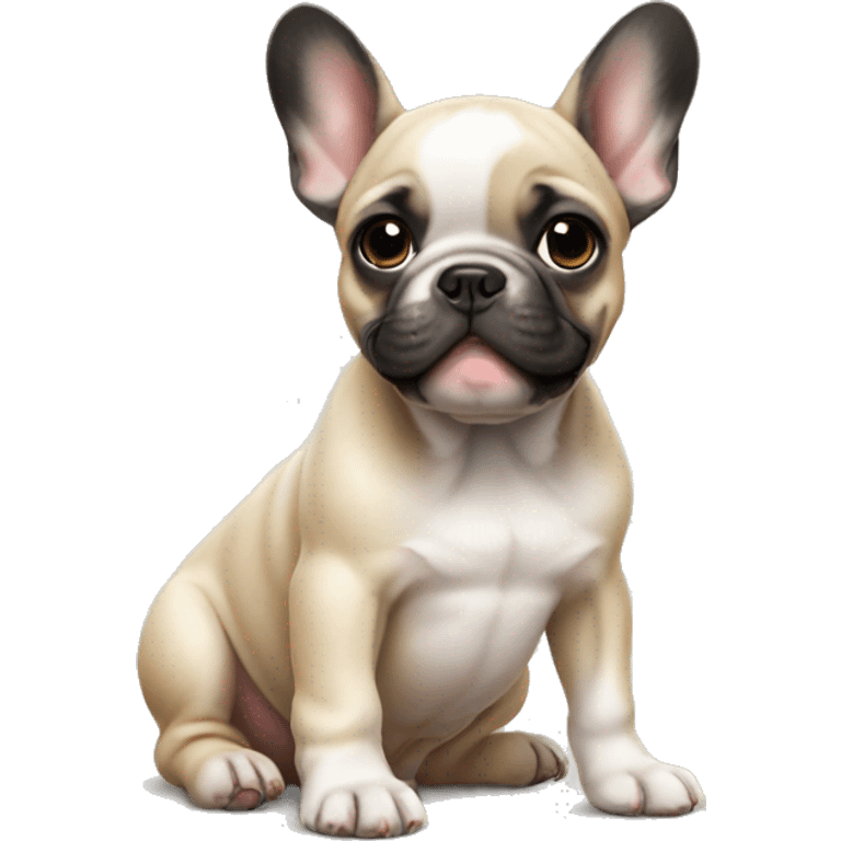 French bulldog puppy  emoji