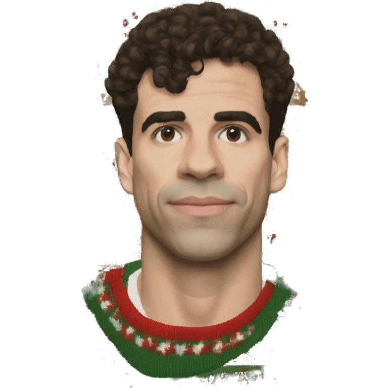 Menendez brothers Christmas sweater  emoji