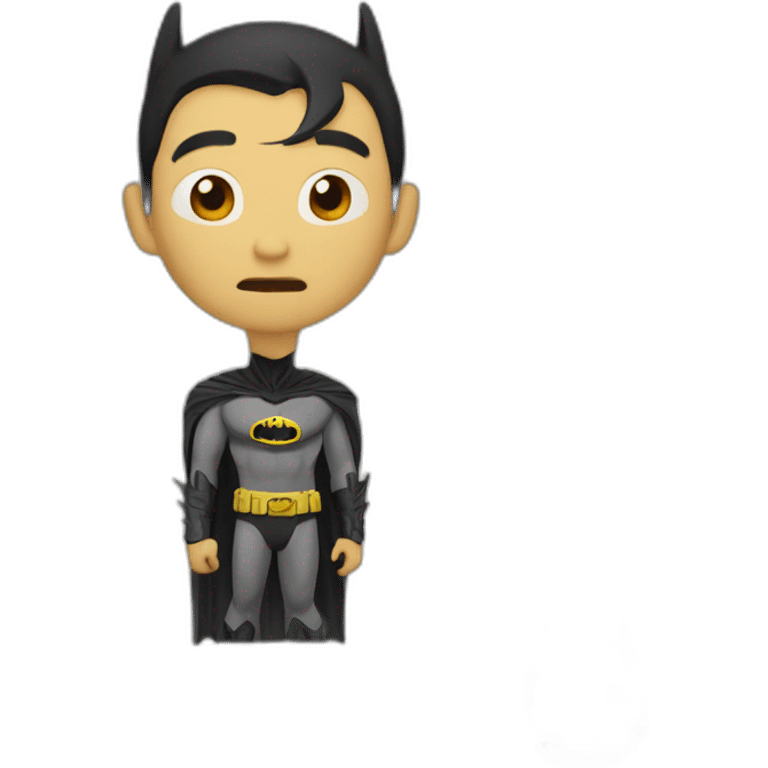 Burmese Chinese Batman emoji