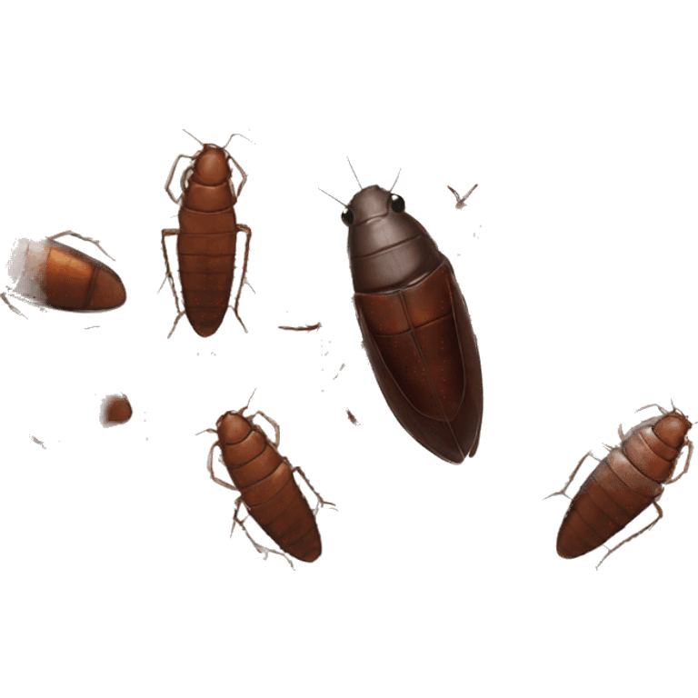 Cockroach human size emoji