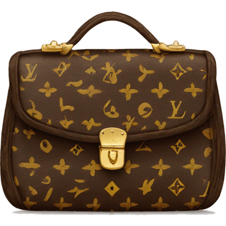 LV purse emoji