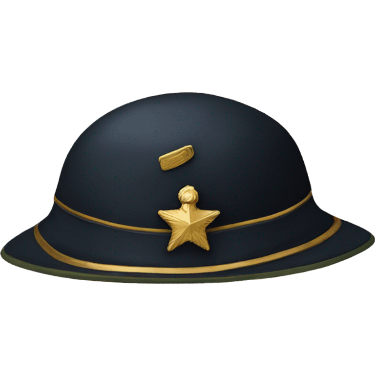 military hat 19 century emoji