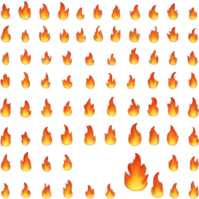 3d fire emoji