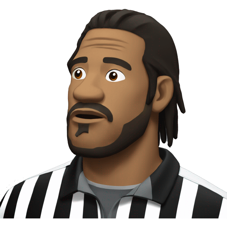 ufc referee herb dean shrugging his shoulders emoji