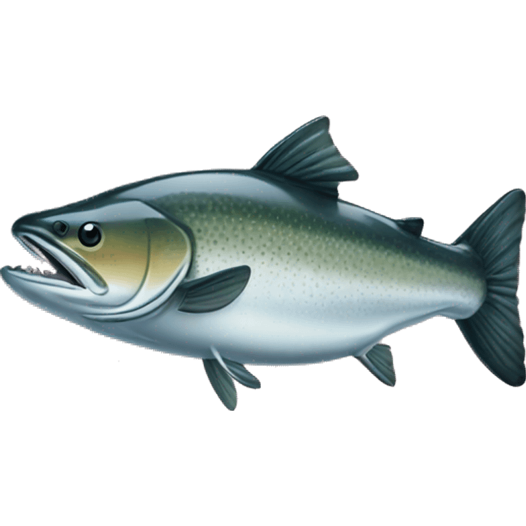 Spawning Chinook salmon  emoji