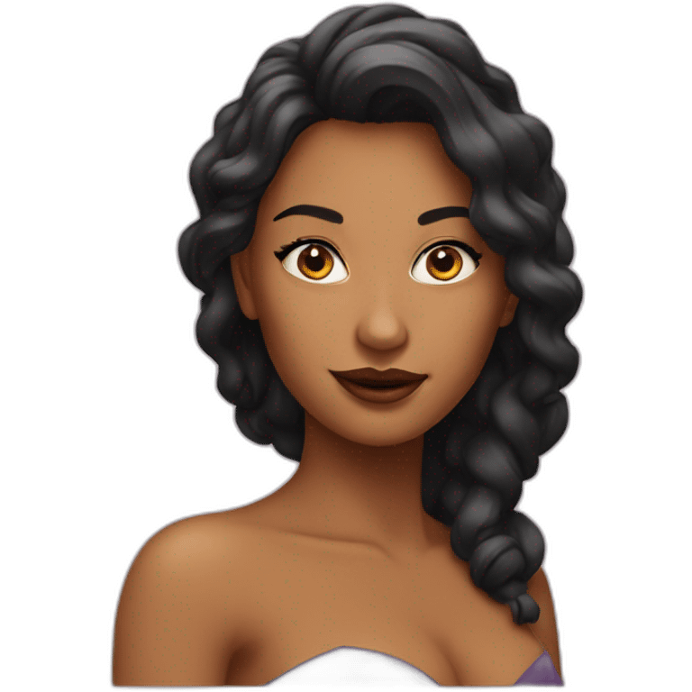 Sexy lady emoji