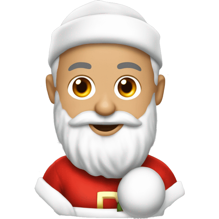 cristiano ronaldo as santa claus emoji