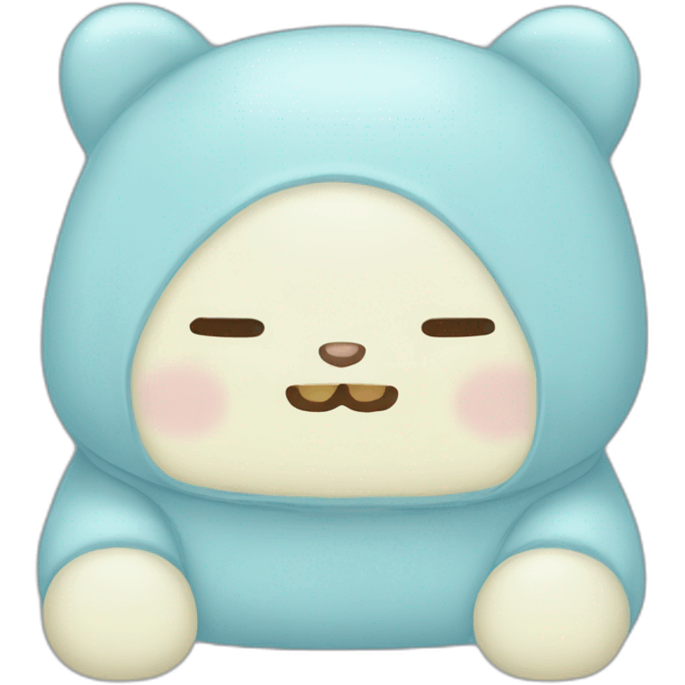 sumikkogurashi-skyblue-tokage-having-no-ears-and-no-nose emoji