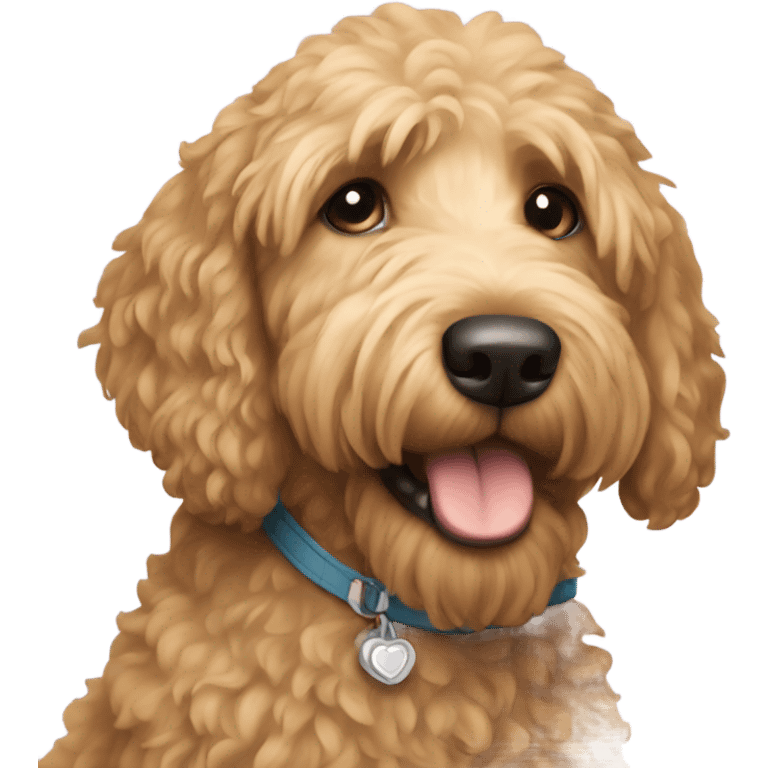 Goldendoodle  emoji