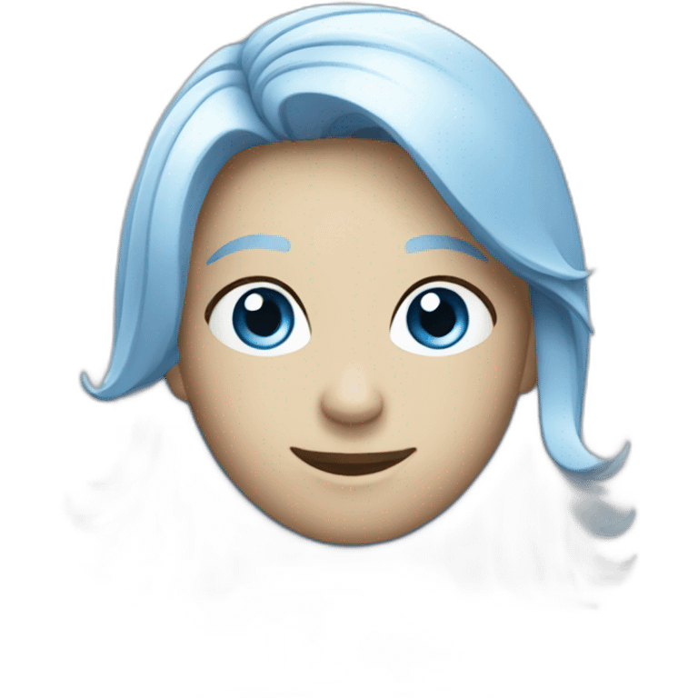 App blue emoji