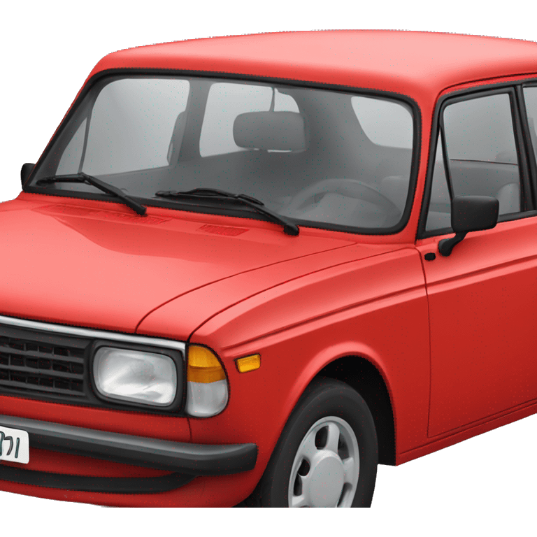 red lada 2106 emoji