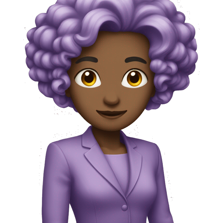 soft purple elegant emoji