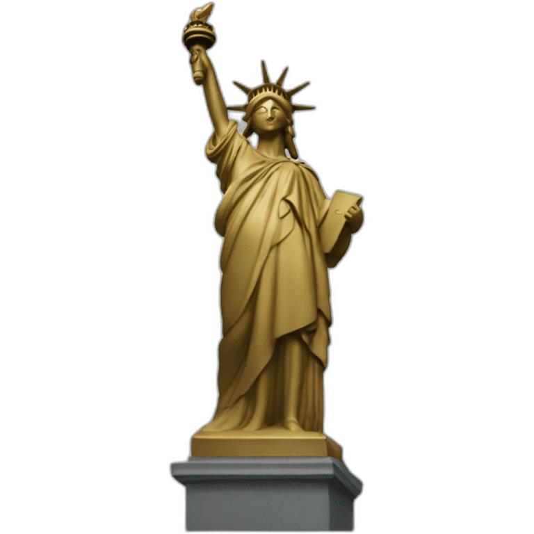 Liberty statute  emoji