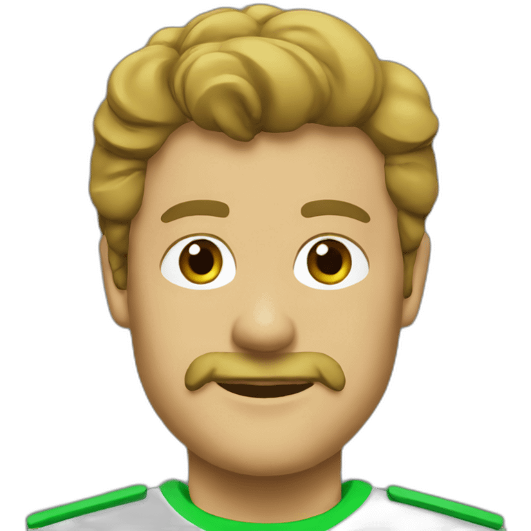 commodore with green screen emoji