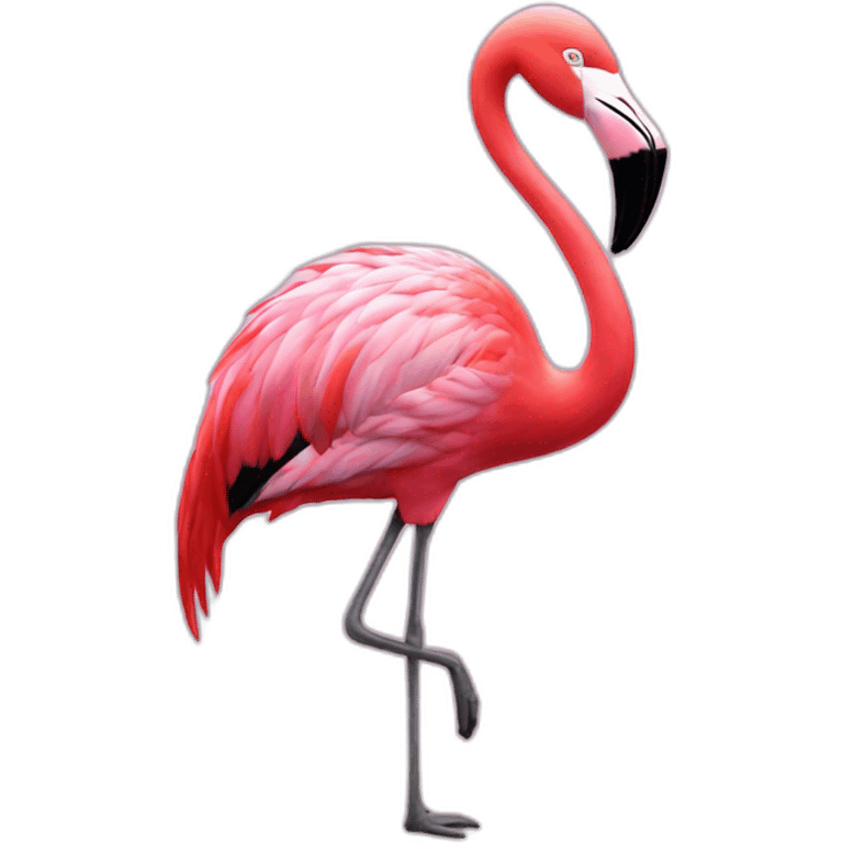 flamingo magique emoji