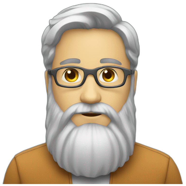 beard programmer emoji