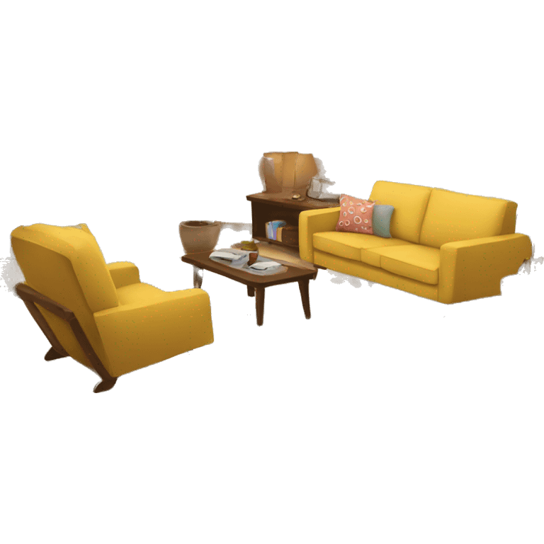 living room emoji