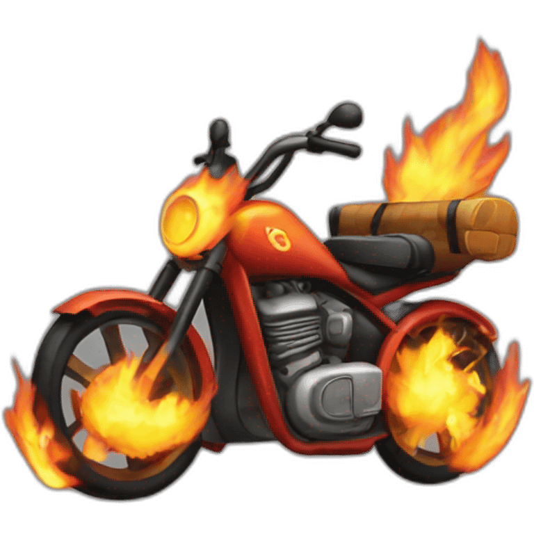 pyro bike emoji