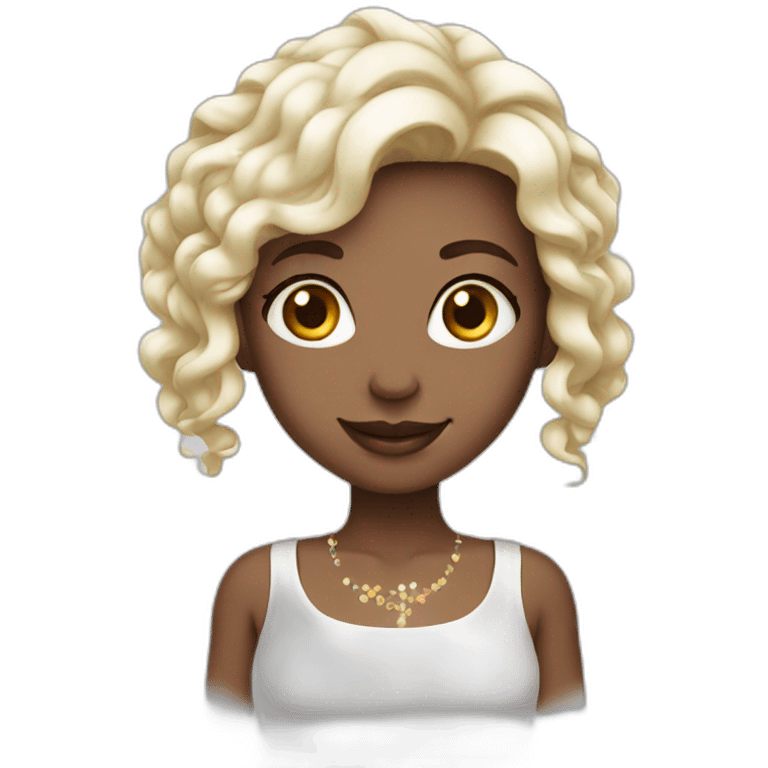 Happy birthday women white skin emoji