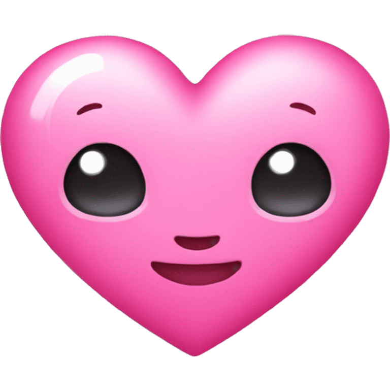 pink kawaii cute heart emoji emoji