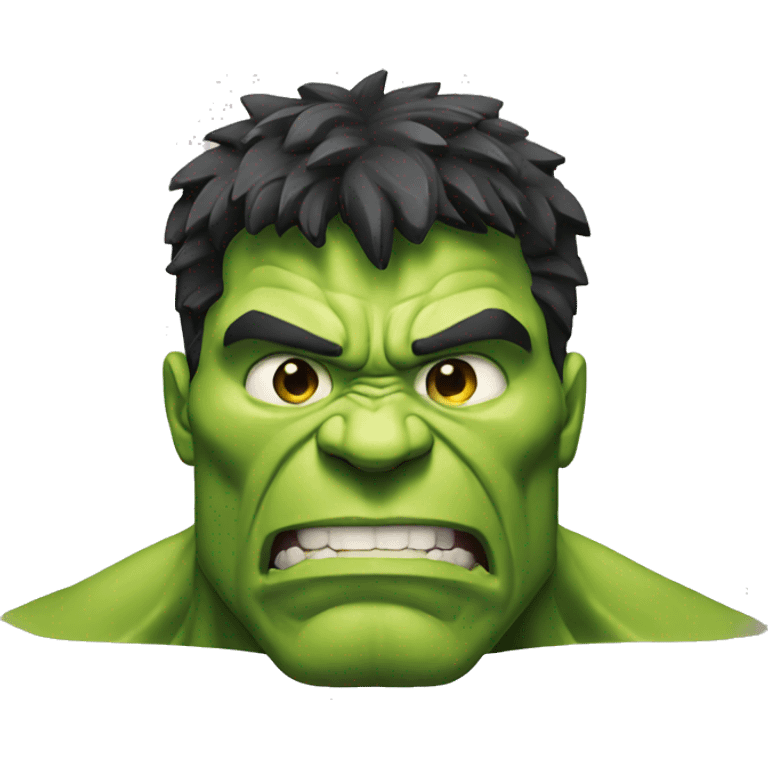 Hulk integetős emoji