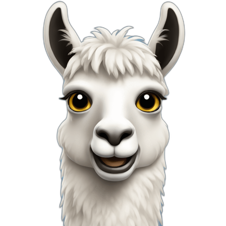 phone llama emoji