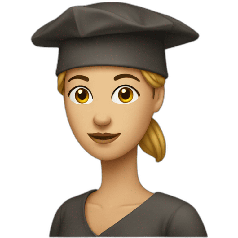 Woman-wearing-phrygian-cap emoji