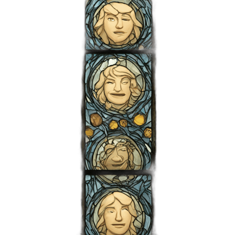 Stained glass emoji