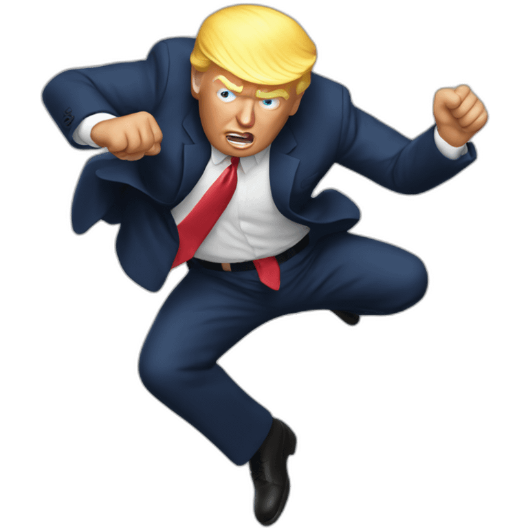 trump-getting-jumped emoji