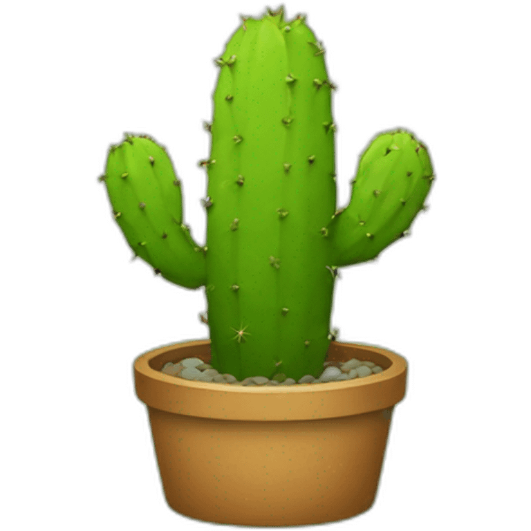 cactus wuth triangle emoji