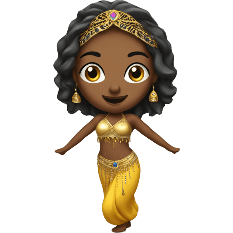 Belly dancer emoji