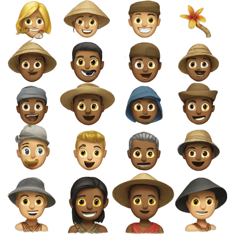 bali adventure emoji