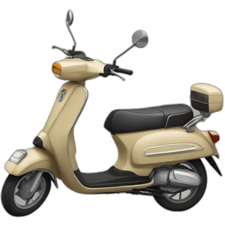 Un scooter au Vietnam  emoji