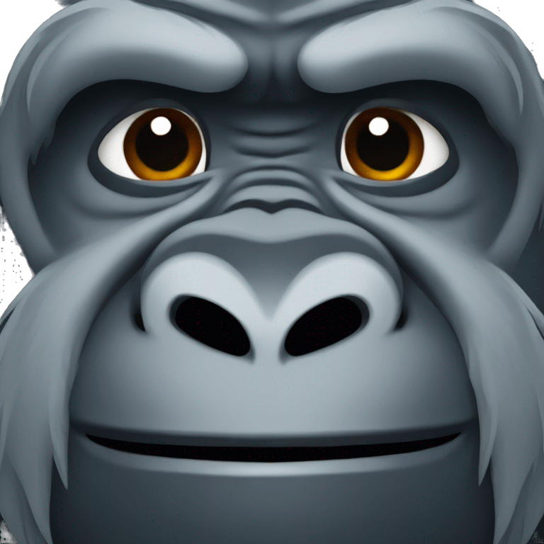 Gorilla face emoji