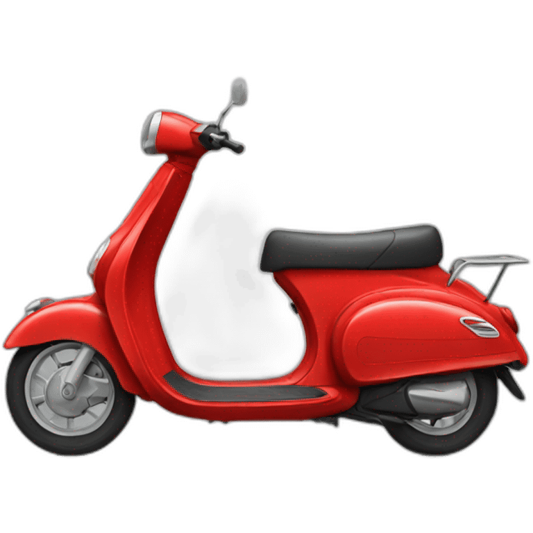 red scooter emoji