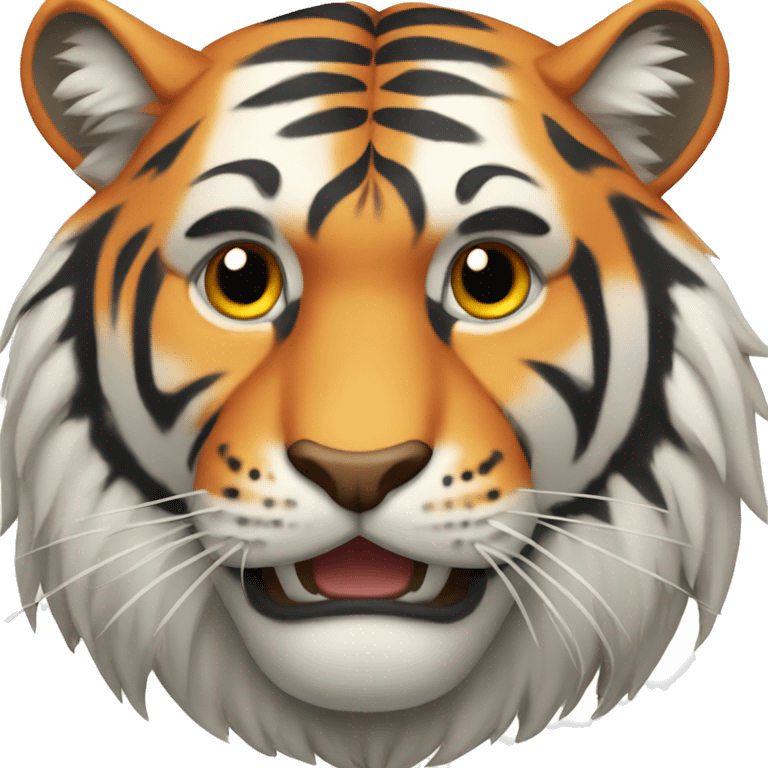 Tiger head  emoji