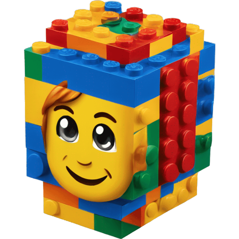 lego cube emoji