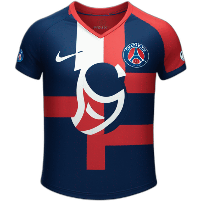 maillot paris saint germain emoji