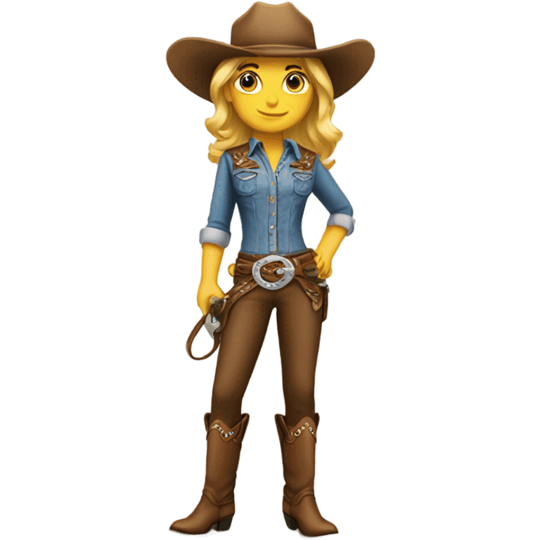 Cowgirl  emoji