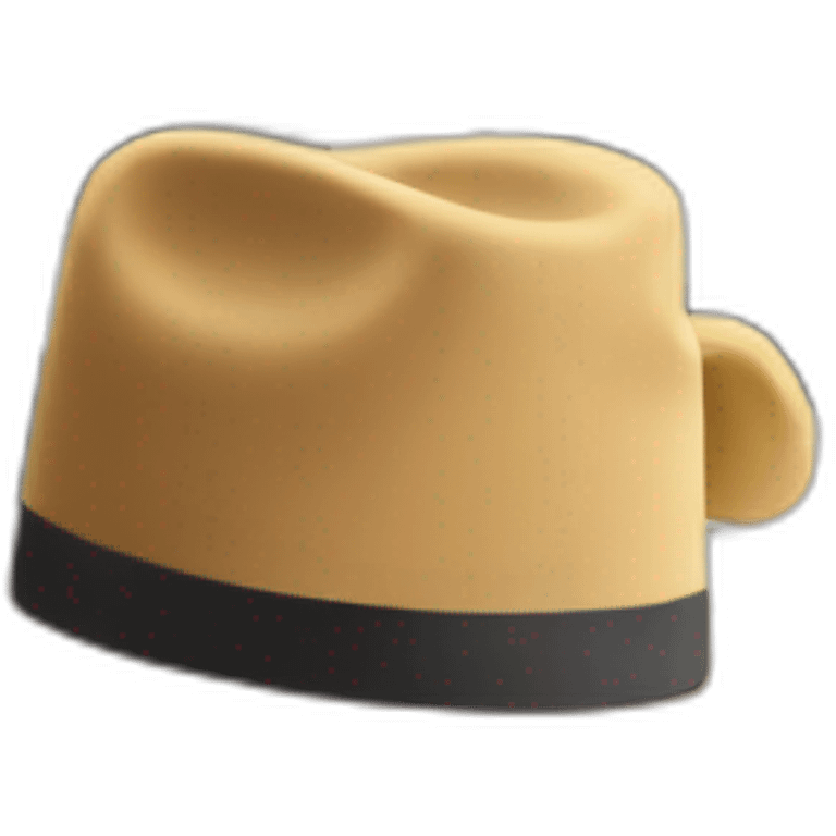 hat on a building emoji