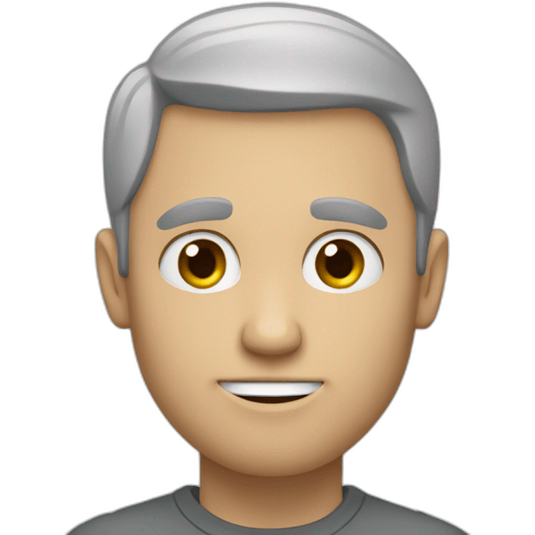 poor white guy emoji