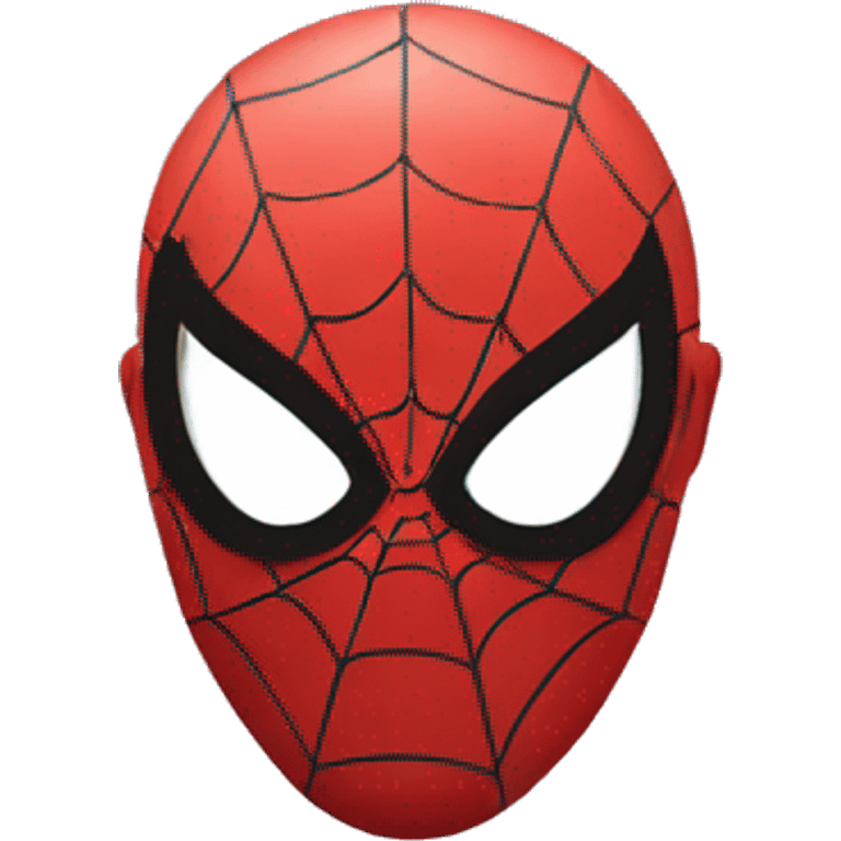 Spider-Man face mask emoji