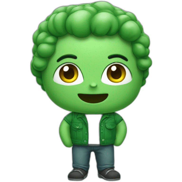 Little Green busg emoji