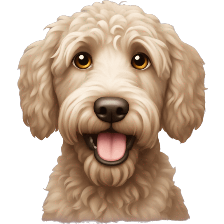 Labradoodle  emoji