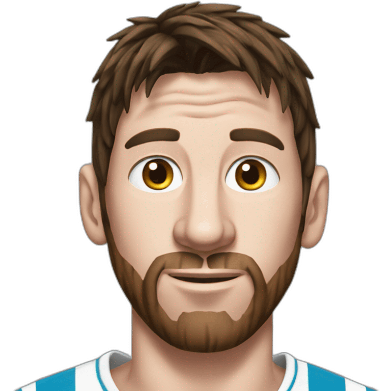 Realistic-Messi-in-pijamas emoji