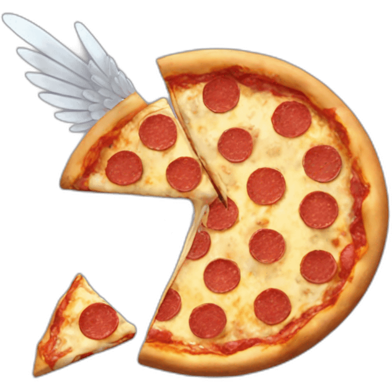 Pizza with Wings emoji